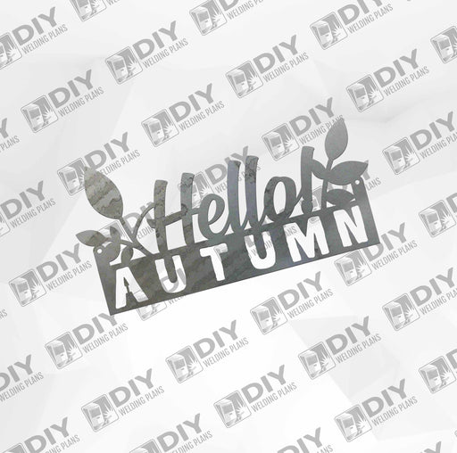 Hello Autumn  - DXF File Only