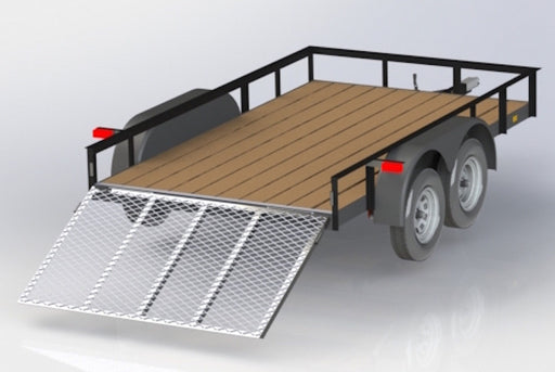 12 FT TRAILER with Dual Axle - Welding Plans - Digital Download