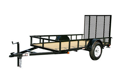 6x10 ft Utility Trailer Plans - Single Axle