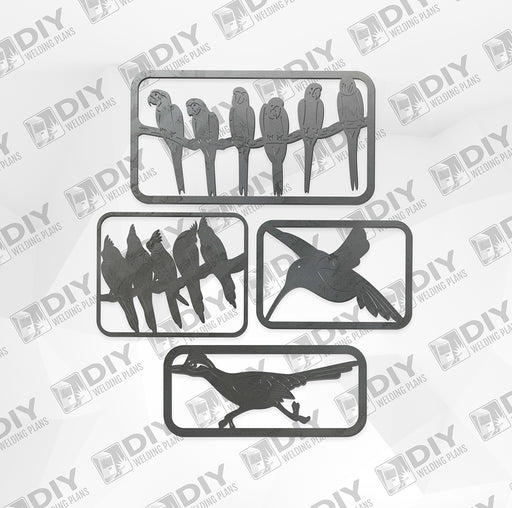 Bird Bundle Pack 1 - DXF File Only