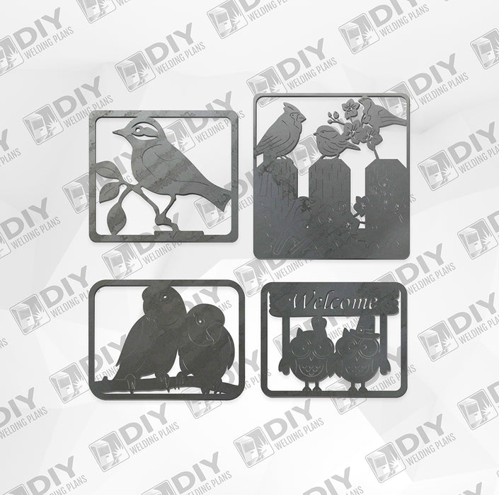 Bird Bundle Pack 4 - DXF File Only