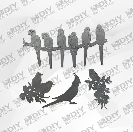 Bird Bundle Pack 8 - DXF File Only