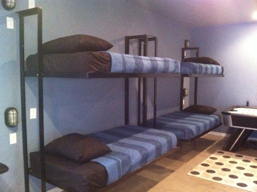 Beds are adjustable to make level