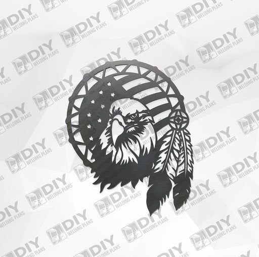 Eagle Dream Catcher - DXF File Only