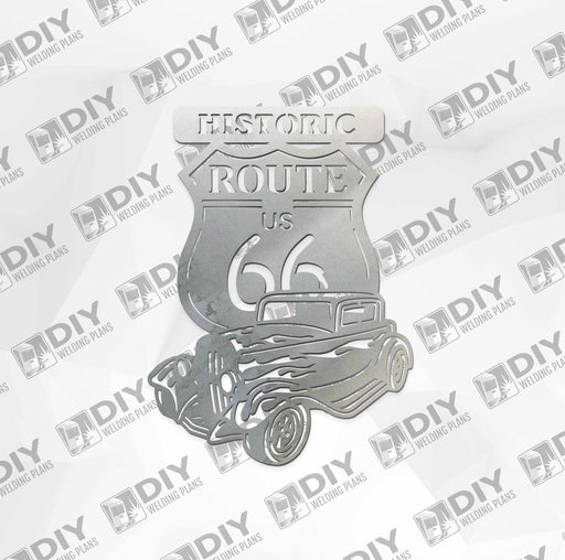 Historic Route - US 66 - DXF File Only