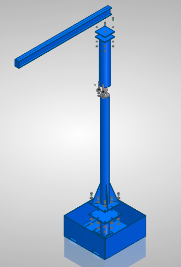 Jib Crane Portable - Welding Plans - Digital Download