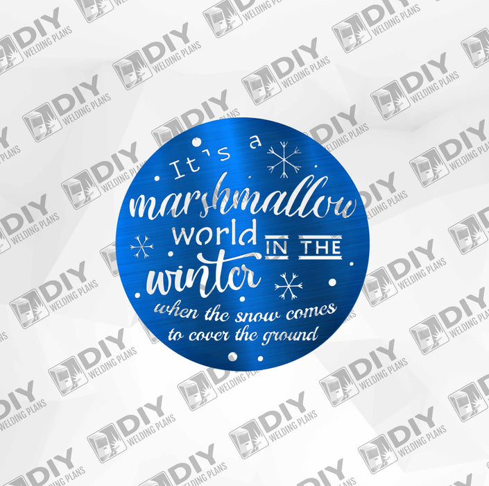 Marshmallow World DXF Plasma File