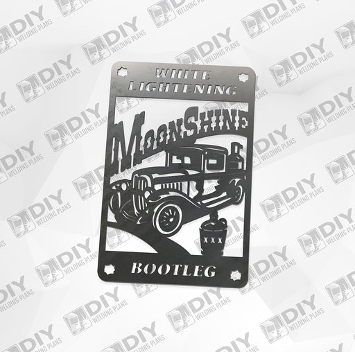 16" Moonshine Truck - Bootleg - DXF File Only