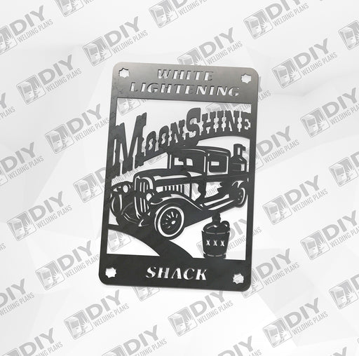 16" Moonshine Truck - Shack - DXF File Only
