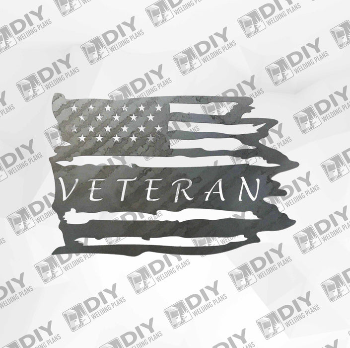 Patriotic Sign 15 DXF Plasma File