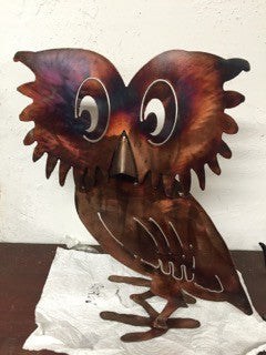 Steely Owl Garden Art - DXF File Only