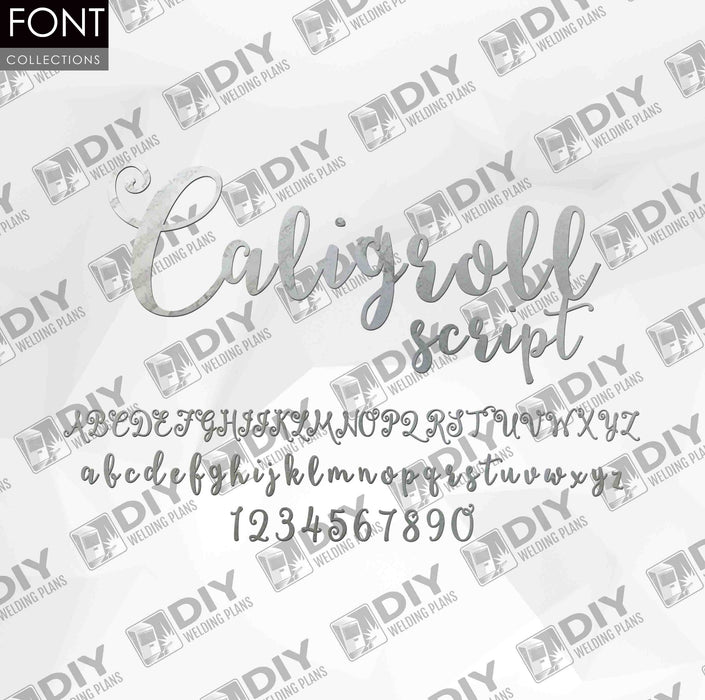 Custom Script Font