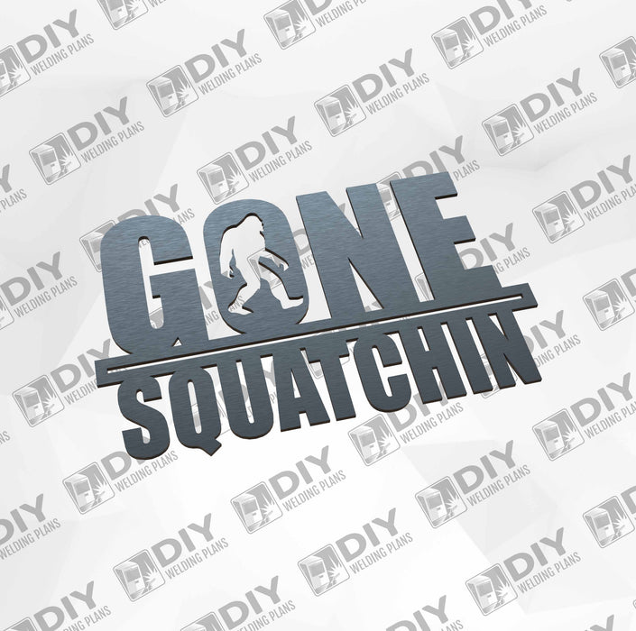 Gone Squatchin - DXF File Only