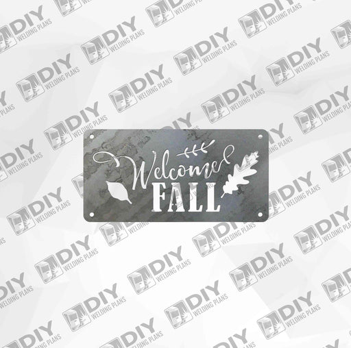 Welcome Fall - DXF File Only