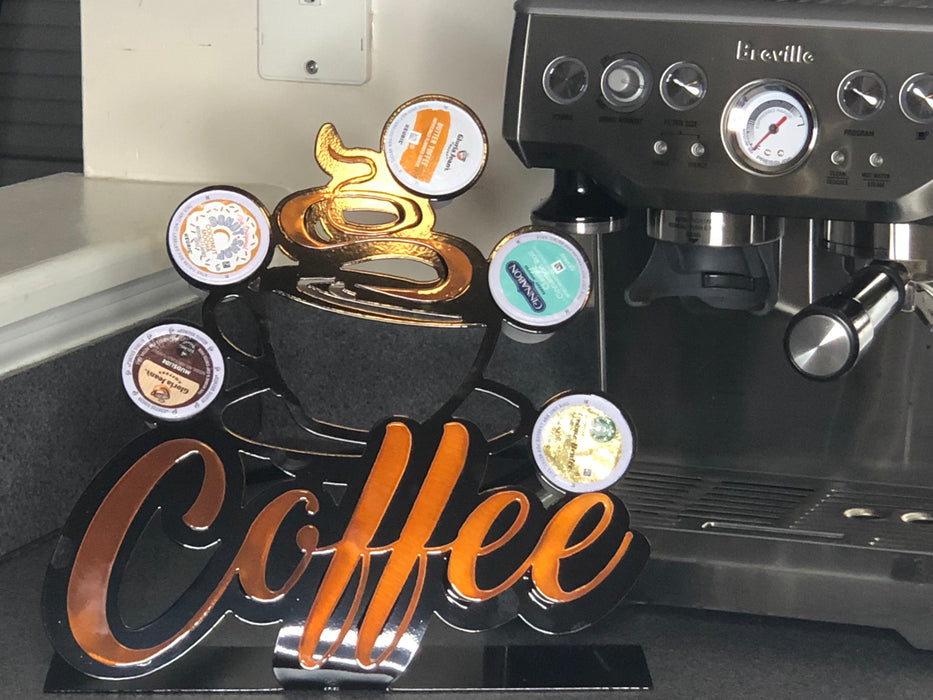 K-Cup Coffee Pod Holder in 3 sizes - DXF File Only